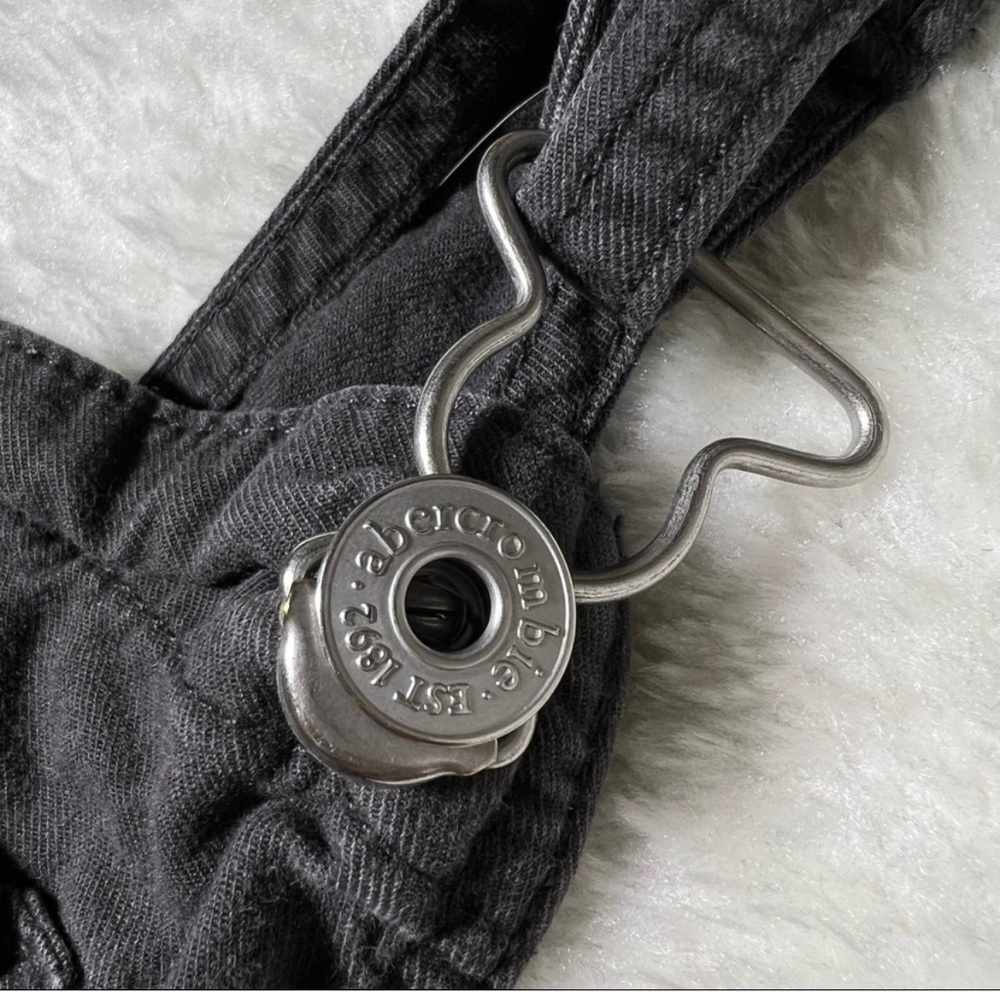 Abercrombie Kids Girls Overall Shorts - Picture 3 of 5